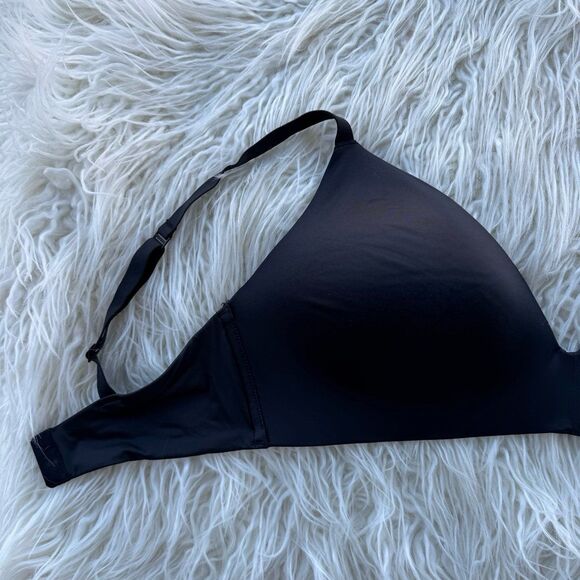 Skims Wireless Form T-shirt Bra Onyx Size 38DD - Picture 4 of 8